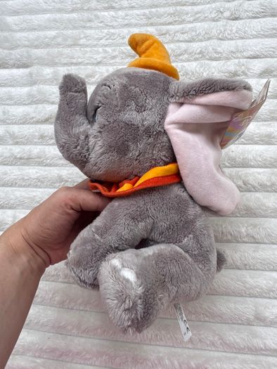 Disney Baby Dumbo Plush Soft Medium 25cm. Rainbow Designs Circus Dirty Please see photos