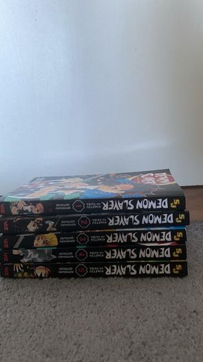 manga demon slayer 1-5