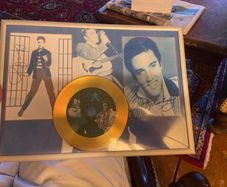 Elvis Presley Golden Disc memorabilia