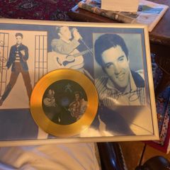 Elvis Presley Golden Disc memorabilia