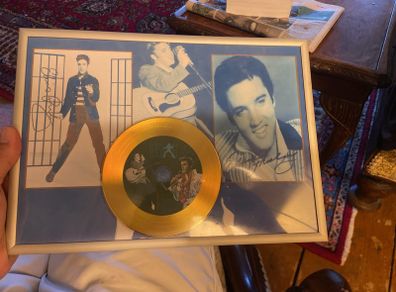 Elvis Presley Golden Disc memorabilia