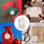 Christmas Stickers Clear, 500 PCS Happy Christmas Round Self Adhesive Stickers Presents Cards Tag Seals Label Scrapbooking Gift Craft Box Sticker Kids Decals 1inch/2.5cm (FREE POSTAGE) Image 6