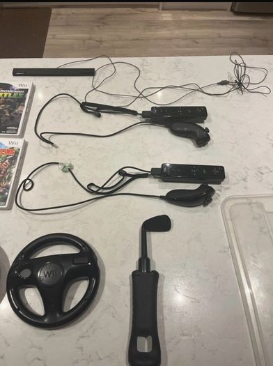 nintendo wii + accessories