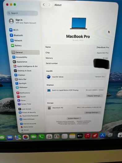 MacBook Pro M2 Pro Chip