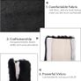 2 Pack Seat Belt Pads, Seat belt Strap Cover, Car Seat belt Comfort Pads, Soft Faux Big Rabbit Fur, Comfort Harness Pads Protect Shoulder Neck Padding for Kids, Adults Image 5