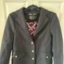 Zara Manteco Wool Mix Black Coat Medium Image 3