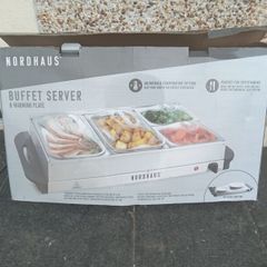 Nordhaus Buffet Server and Warming Plate