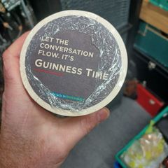 Guinness beer mats