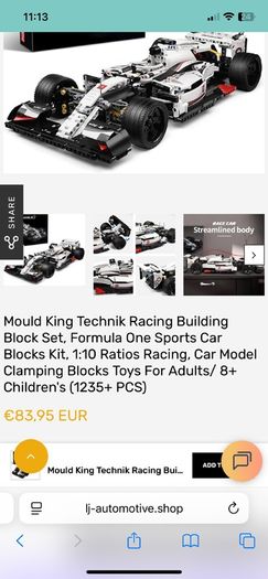 Mould King model car no F1