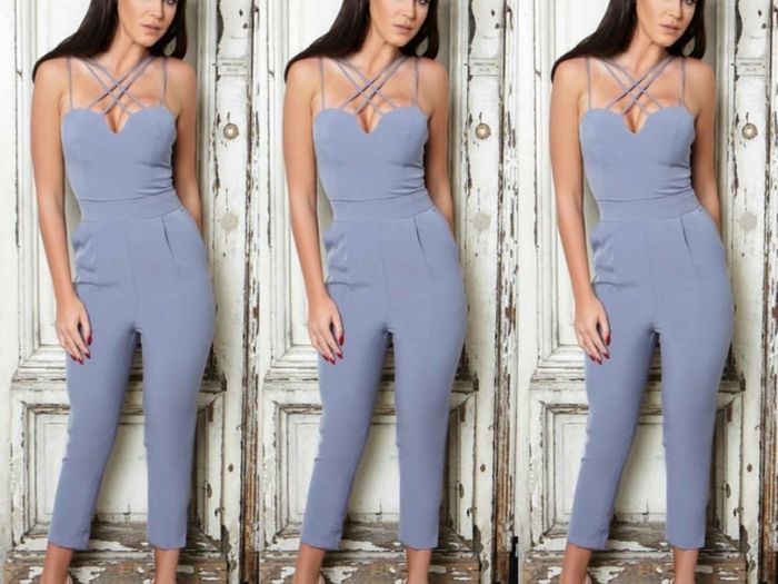 Beautiful blue jumpsuit