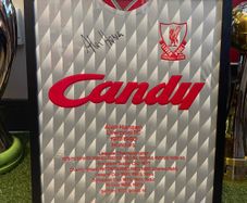 liverpool signed shirt