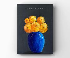 Original palette knife oil painting