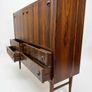 Danish Mid Century Rosewood Highboard, Circa 1960s Image 5