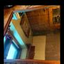 Teak framed Vintage Mirror Image 2