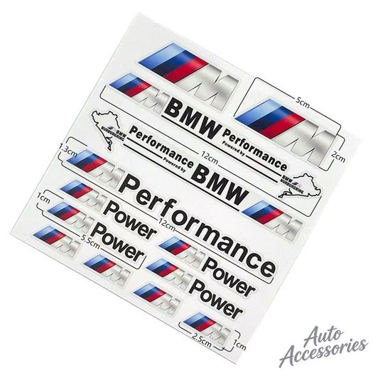 Reflective Car Badge Decor Stickers Car Motorcycle Night Driving Safety Luminous Decals For BMW 1 3 5 7 Series X1 X3 X5 X7