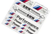 Reflective Car Badge Decor Stickers Car Motorcycle Night Driving Safety Luminous Decals For BMW 1 3 5 7 Series X1 X3 X5 X7