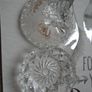 Butterfly box of crystals.Glass dish,Crystals,Gift Image 8