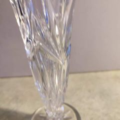 Lovely Crystal Bohamine  Vase With Steaker..