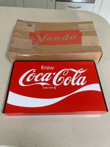 Coca Cola Genuine Sign 70's NOS