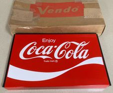 Coca Cola Rare 70's Metal Sign NOS # 3