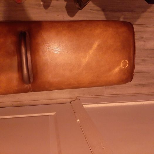 Gabby Gym Brown Leather Bench Kare Design