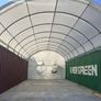 Container Shelter C2040H  20x40 In Stock rear wall Image 3