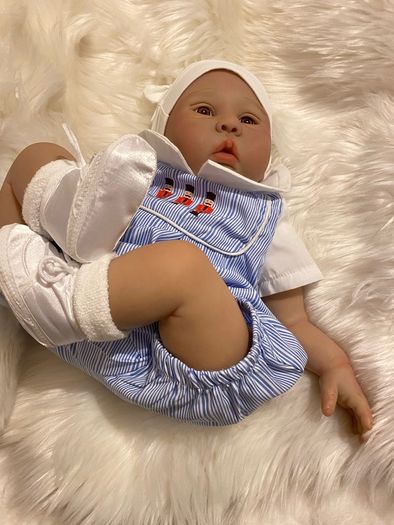 Xmas.  very cute reborn doll.  He is just beautiful