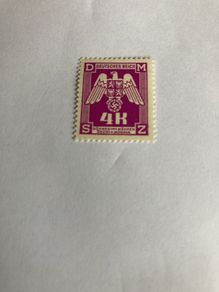 Rare/Genuine WW2 German stamp