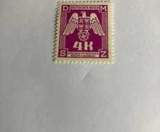 Rare/Genuine WW2 German stamp