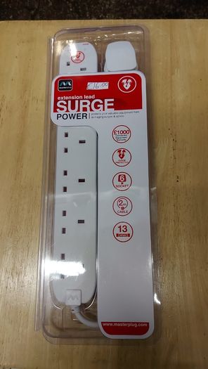 6 Plug Socket Surge Protection