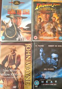 Great Dvds.  Special Offer now,  Any 8/12/16 Dvds. Free Postage.