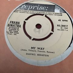 Frank Sinatra vinyl single record - My Way