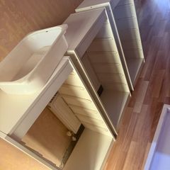 ikea storage x4 trofast with boxes