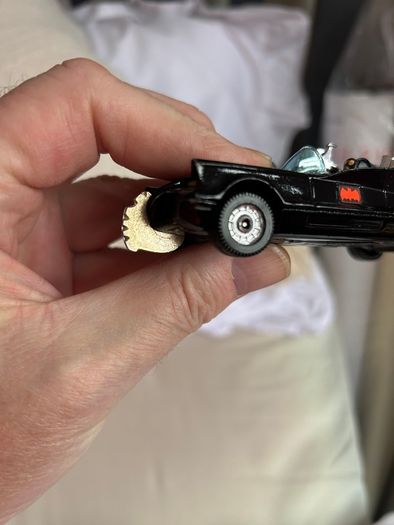 Vintage Batmobile diecast toy car