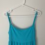 Penneys / Primark Blue Tiered Maxi Dress UK 10 | Summer Holiday Beach Dress Image 2