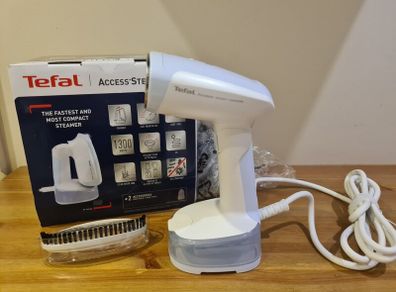New Tefal Access 1300W Pocket Clothes Steamer