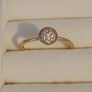 Pandora Dazzling Droplet Gold (585) Ring Image 4