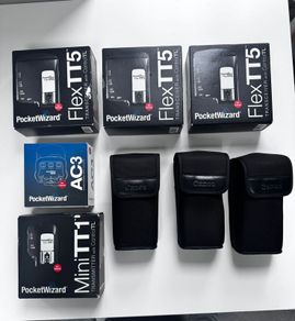 Kit flashes Canon + Pocket wizard TTL
