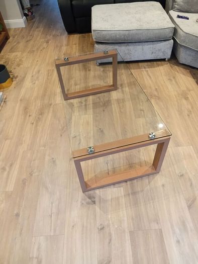 Glass Top Table