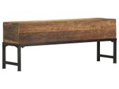 Bench 120 cm Solid Reclaimed Wood