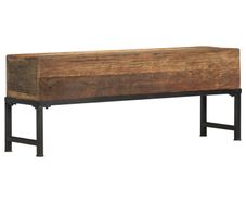 Bench 120 cm Solid Reclaimed Wood