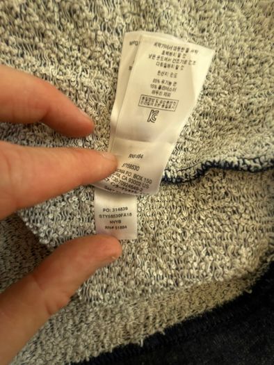 Patagonia Womens Mount Sterling Organic Cotton French Terry Dress Blue M
