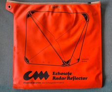 Sailing radar reflector