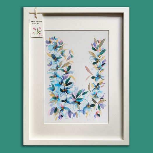 FRAMED Original Watercolour Painting