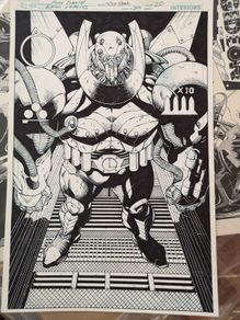 Action Comics #20 Original Art Splash Page Superman Lex Luthor