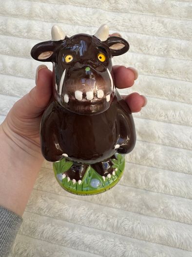 Gruffalo Money Box with chocolate coins Damaged Box Chocolate expired AUG 2015 Please see photos