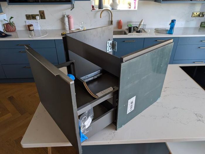 Villeroy and Boch Subway 3.0 Wall-Hung Vanity Unit Graphite Matte - BRAND NEW and UNUSED WITH MINOR BLEMISH