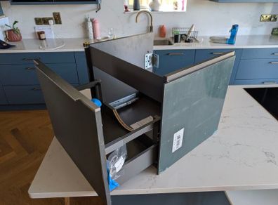 Villeroy and Boch Subway 3.0 Wall-Hung Vanity Unit Graphite Matte - BRAND NEW and UNUSED WITH MINOR BLEMISH