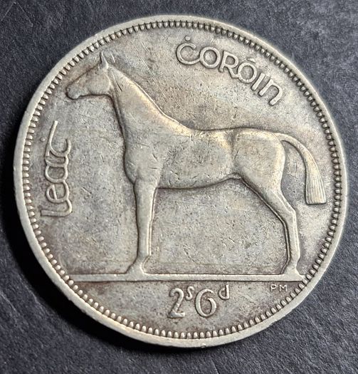 Ireland 1961 Mule Half Crown coin