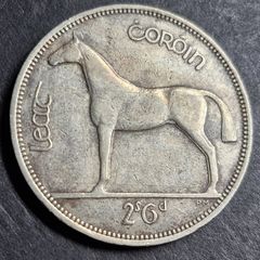 Ireland 1961 Mule Half Crown coin